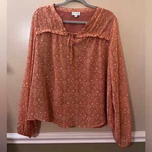 Wonderly Patterned Blouse